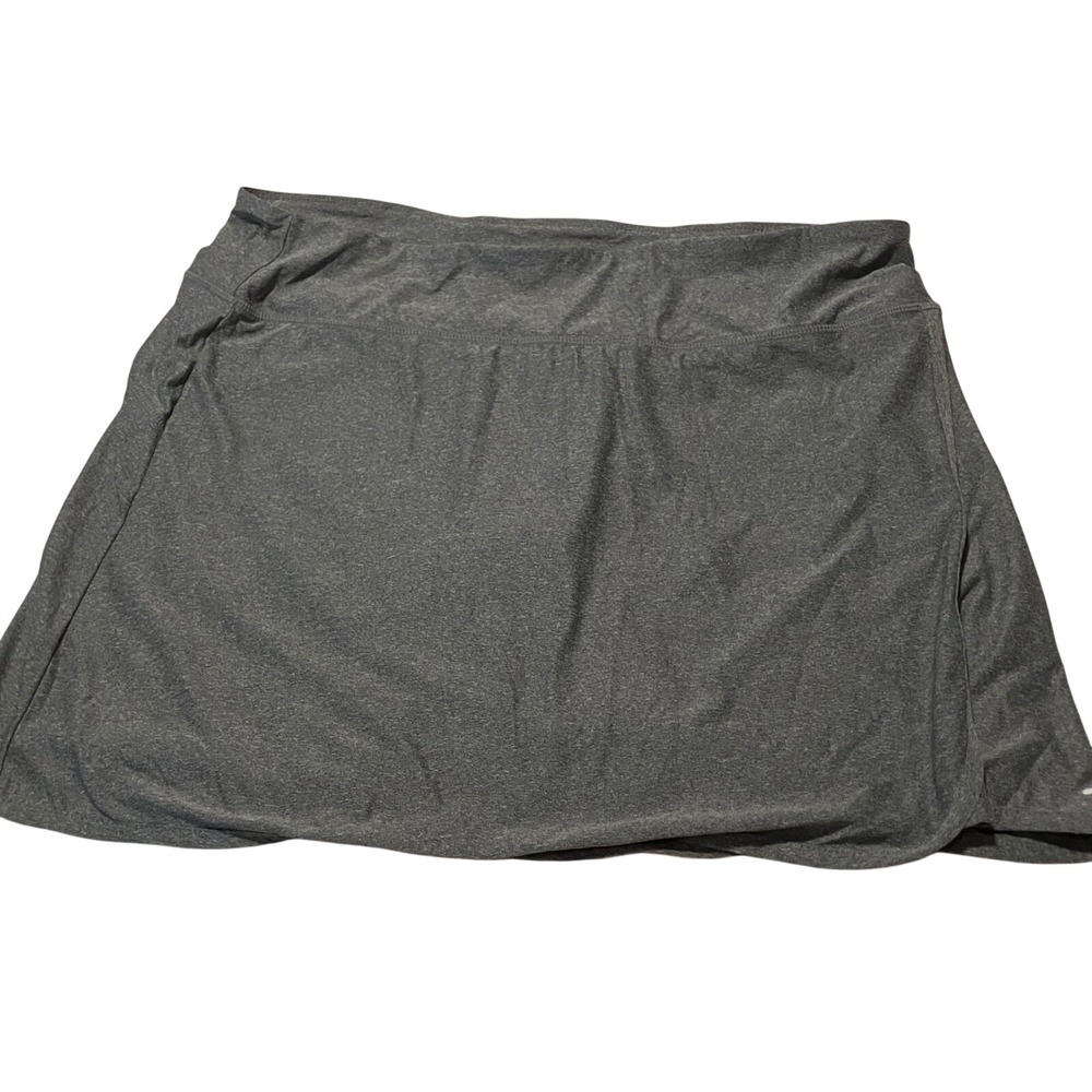 Club Sport Athletic Skort Gray Womens XL Activewear Tennis Golf Workout